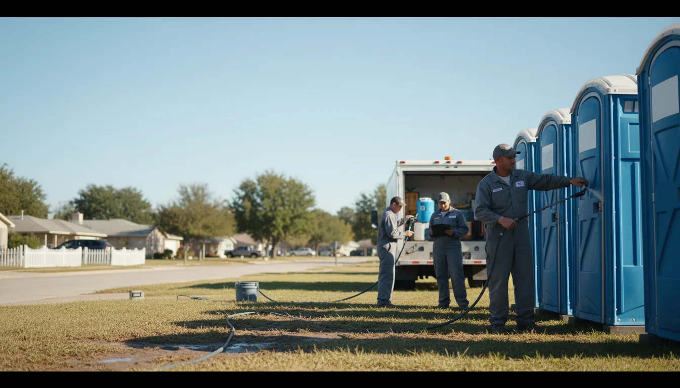 Long-Term Portable Toilet Rental in Plano, IL near me
